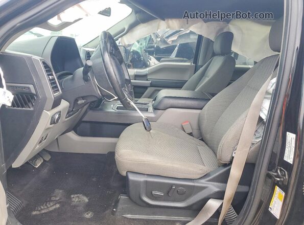 1FTEW1EP2LKD29954 2020 FORD F150 Black Vista interior delantera