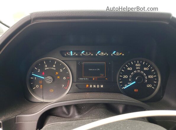 1FTEW1EP2LKD29954 2020 FORD F150 Black Vista del cuadro de instrumentos
