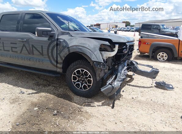 1FTEW1EP2MFA48828 2021 FORD F150 Gray 