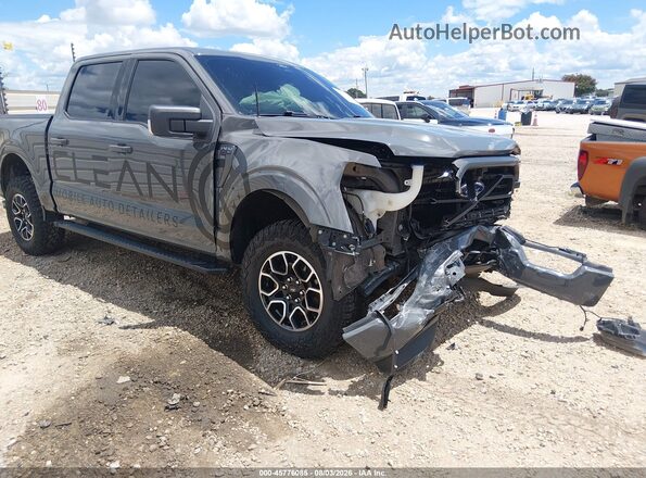 1FTEW1EP2MFA48828 2021 FORD F150 Gray 