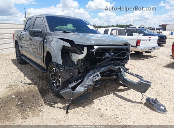 1FTEW1EP2MFA48828 2021 FORD F150 Gray 