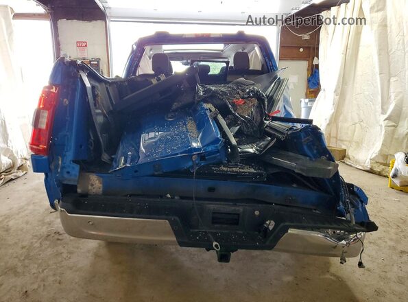 1FTEW1EP2MFB32468 2021 FORD F150 Blue Widok z tyłu