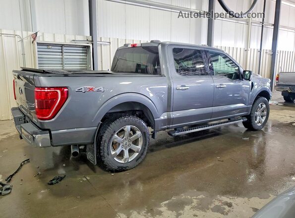 1FTEW1EP2MFB78768 2021 FORD F150 Gray Rear right