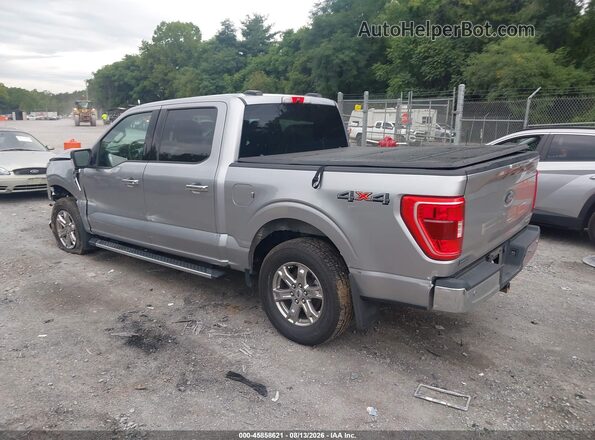 1FTEW1EP2MFC99283 2021 FORD F150 Серебряный Задняя левая четверть
