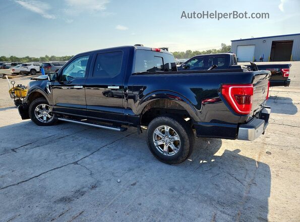 1FTEW1EP2MKD32015 2021 FORD F150 Blue Rear left