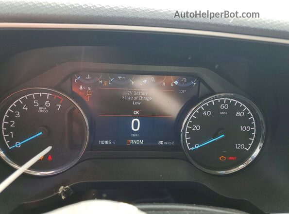 1FTEW1EP2MKD32015 2021 FORD F150 Blue Instrument cluster view