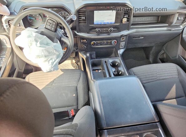 1FTEW1EP2NKE31354 2022 FORD F150 Black Вид панелі приладів