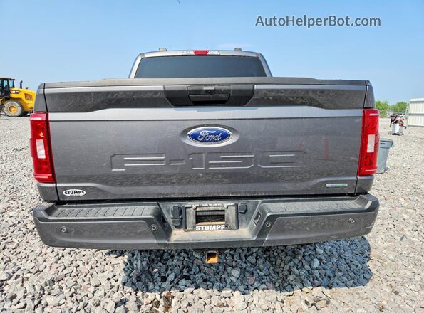 1FTEW1EP2NKE31354 2022 FORD F150 Black Вид ззаду