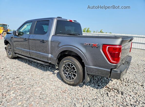 1FTEW1EP2NKE31354 2022 FORD F150 Black Задня ліва чверть
