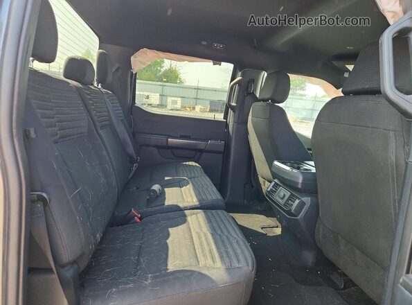 1FTEW1EP2NKE31354 2022 FORD F150 Black Вид задніх сидінь