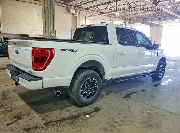 1FTEW1EP2PFA40166 2023 FORD F150 White Trasero derecho