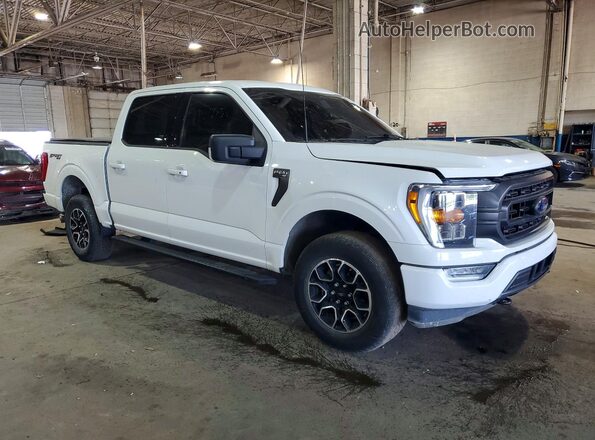 1FTEW1EP2PFA40166 2023 FORD F150 White Delantero derecho