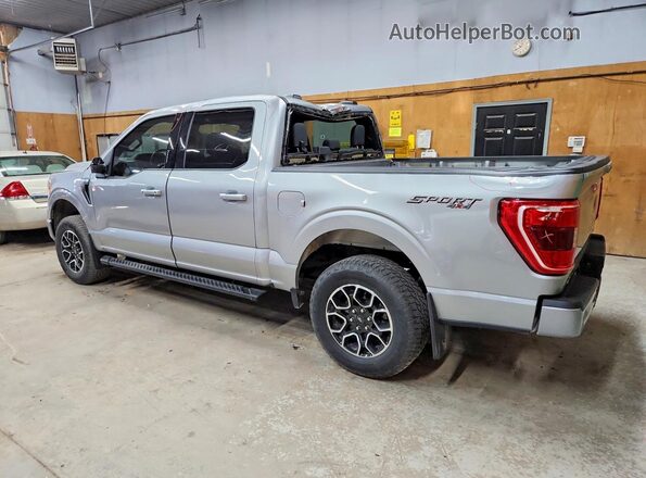 1FTEW1EP2PKF26032 2023 FORD F150 Серый Задняя левая четверть
