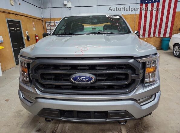 1FTEW1EP2PKF26032 2023 FORD F150 Серый Вид спереди