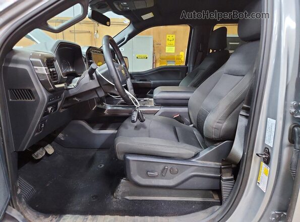 1FTEW1EP2PKF26032 2023 FORD F150 Серый Вид салона спереди