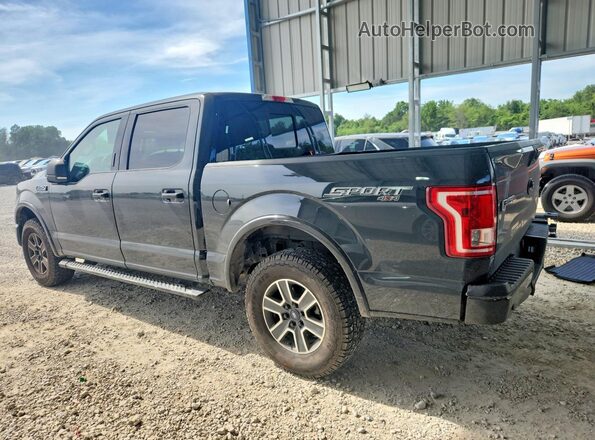 1FTEW1EP3GFC98874 2016 FORD F150 Gray Tył lewy