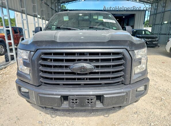 1FTEW1EP3GFC98874 2016 FORD F150 Gray Widok z przodu
