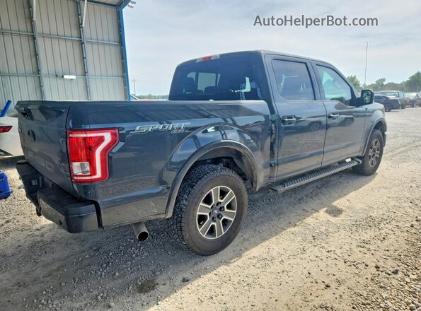 1FTEW1EP3GFC98874 2016 FORD F150 Gray Tył prawy
