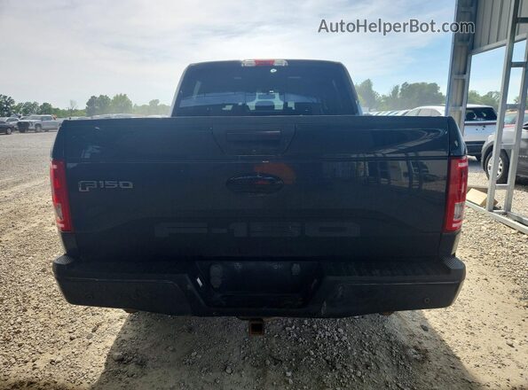 1FTEW1EP3GFC98874 2016 FORD F150 Gray Widok z tyłu