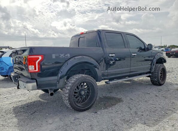 1FTEW1EP3HFC43097 2017 FORD F150 Black Tył prawy