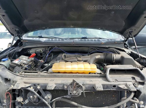 1FTEW1EP3HFC43097 2017 FORD F150 Black Widok wnętrza z tyłu