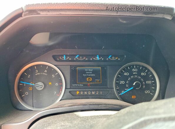 1FTEW1EP3HFC43097 2017 FORD F150 Black Widok zestawu wskaźników
