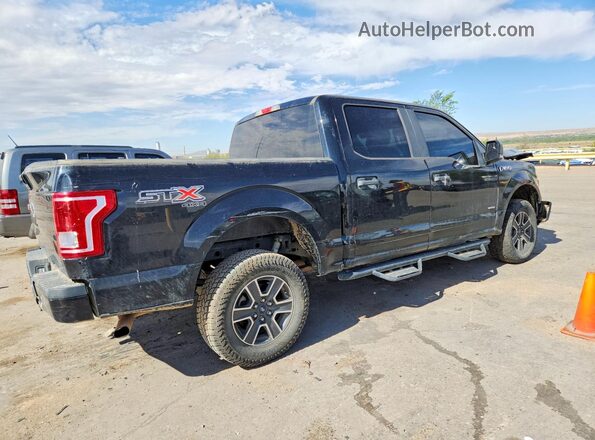 1FTEW1EP3HKD42056 2017 FORD F150 Black Trasero derecho