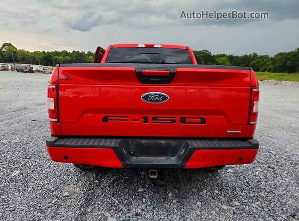 1FTEW1EP3JFA92977 2018 FORD F150 Красный Вид сзади