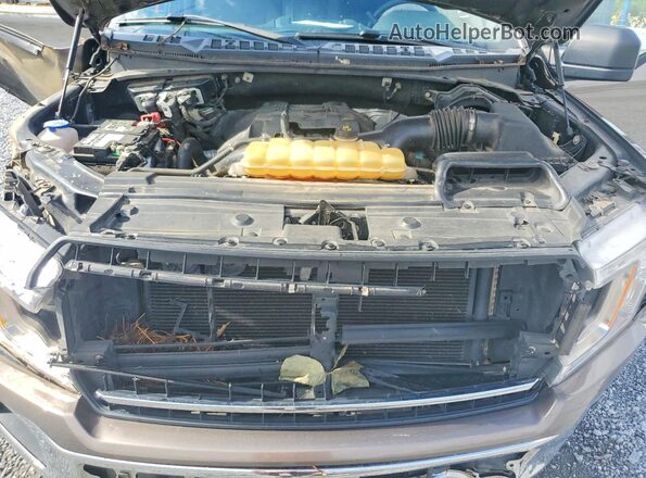 1FTEW1EP3JFD62211 2018 FORD F150 Brown უკანა სალონის ხედი