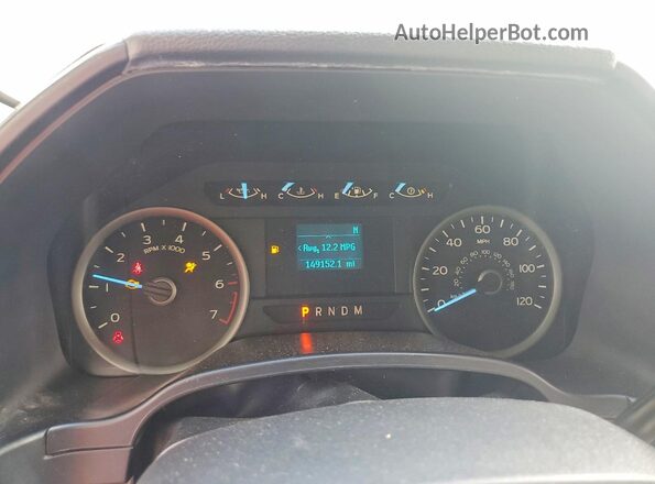1FTEW1EP3JFD62211 2018 FORD F150 Brown ხელსაწყოთა პანელის ხედი