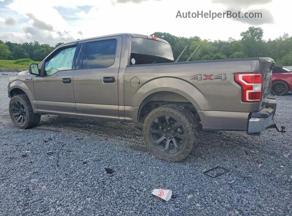 1FTEW1EP3JFD62211 2018 FORD F150 Brown უკანა მარცხენა