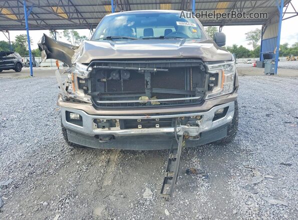 1FTEW1EP3JFD62211 2018 FORD F150 Brown წინა ხედი