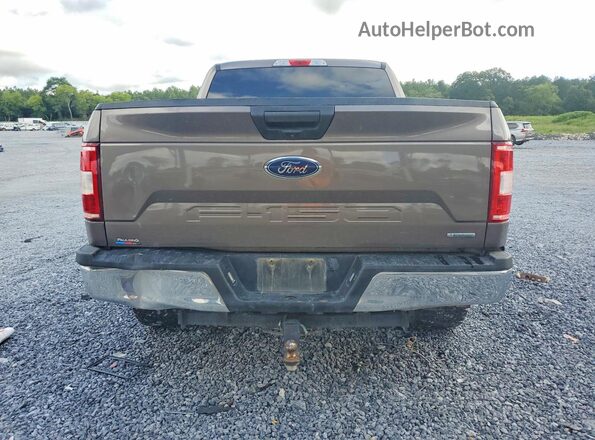1FTEW1EP3JFD62211 2018 FORD F150 Brown უკანა ხედი