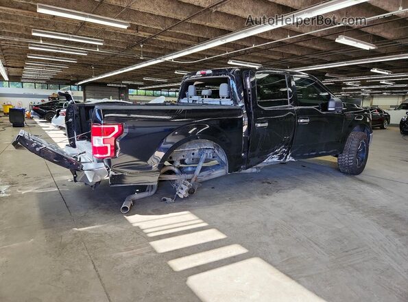 1FTEW1EP3JKC23526 2018 FORD F150 Черный Задняя правая четверть