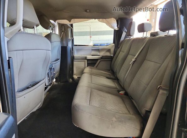 1FTEW1EP3JKC23526 2018 FORD F150 Черный Вид задних сидений