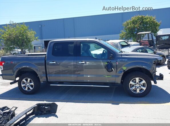 1FTEW1EP3JKF12499 2018 FORD F150 Серый Панорамный вид салона 360°