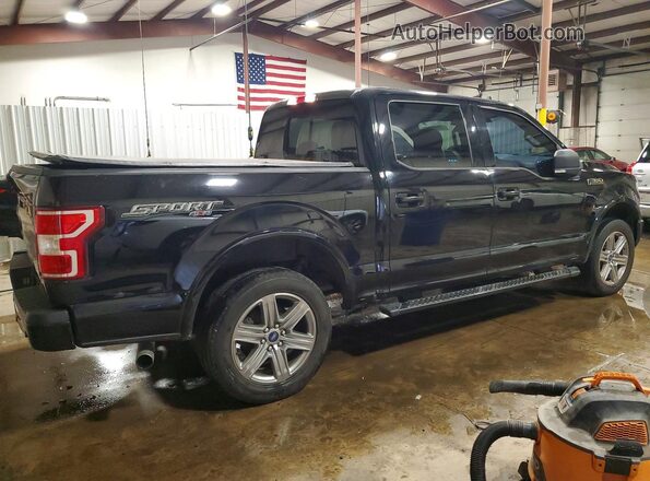 1FTEW1EP3KFC14867 2019 FORD F150 Black Tył prawy