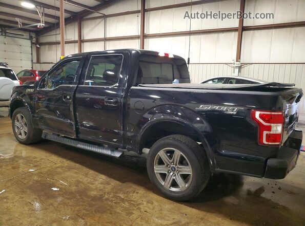 1FTEW1EP3KFC14867 2019 FORD F150 Black Tył lewy