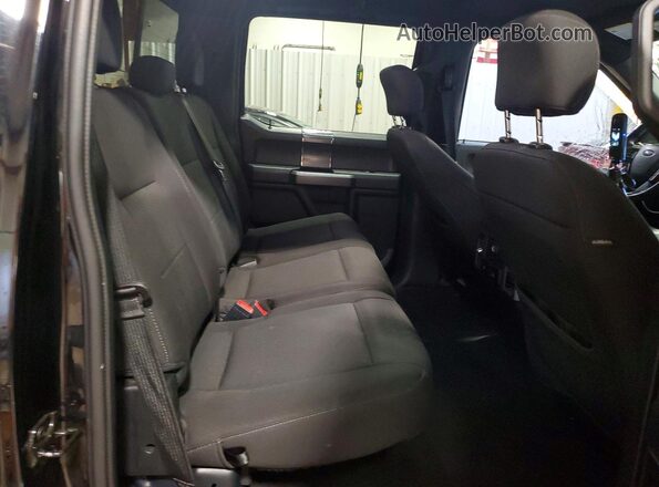 1FTEW1EP3KFC14867 2019 FORD F150 Black Widok tylnych siedzeń