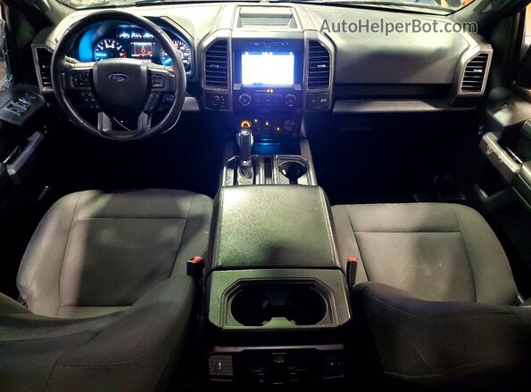 1FTEW1EP3KFC14867 2019 FORD F150 Black Widok deski rozdzielczej