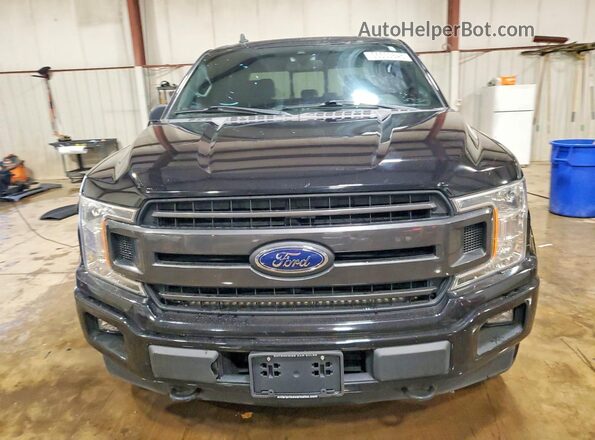 1FTEW1EP3KFC14867 2019 FORD F150 Black Widok z przodu