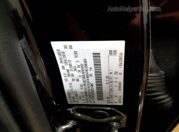 1FTEW1EP3KFC14867 2019 FORD F150 Black Widok naklejki z numerem VIN