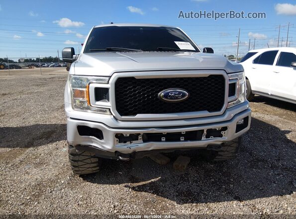1FTEW1EP3KKC46189 2019 FORD F150 Серебряный Вид спереди
