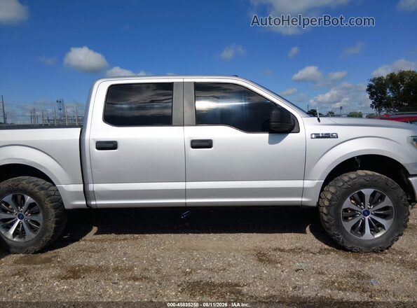 1FTEW1EP3KKC46189 2019 FORD F150 Серебряный Вид задней части салона