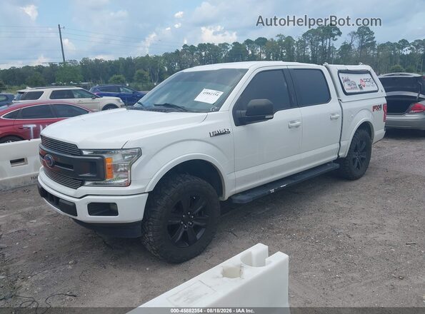 1FTEW1EP3LFC68865 2020 FORD F150 White Vista tres cuartos delantera izquierda