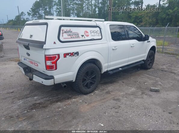 1FTEW1EP3LFC68865 2020 FORD F150 White Trasero derecho