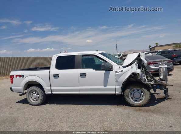 1FTEW1EP3LKD00138 2020 FORD F150 White Widok wnętrza 360 stopni