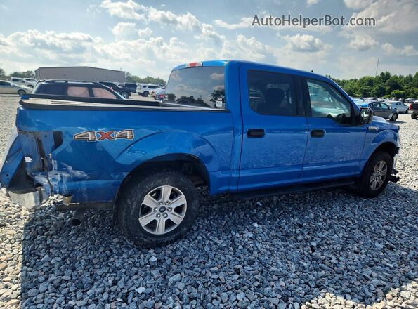 1FTEW1EP3LKD30594 2020 FORD F150 Blue Rear right
