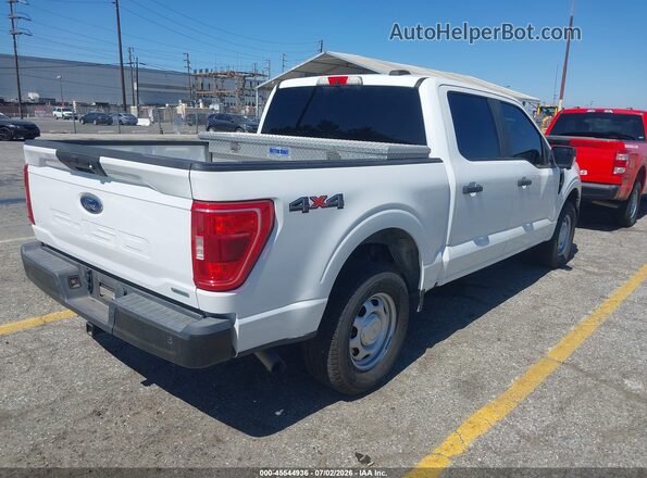 1FTEW1EP3MFB38389 2021 FORD F150 White Հետևի աջ