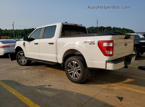 1FTEW1EP3NKD19629 2022 FORD F150 Белый Задняя левая четверть